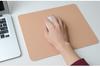 Mouse Pad de Couro Dupla Face Cor Sólida Fresco Tapete para Mesa de Escritório do Computador Personalizável com Tamanho Extra-Grande Impressão de Padrão Logotipo