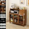 Aparador vitrina de té armario de cocina alacena mueble de almacenamiento para sala de estar mueble de almacenamiento de pared mueble de armario para bar de té