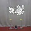 Accesorios de Boda Estilo Chino Arte de Hierro Flor de Peonía Brillante Luces de Camino Pasarela Escenario Fondo Decoración Arreglo