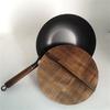 Directo de fábrica Zhangqiu forjado a mano olla de hierro viejo estufa universal wok de hierro forjado wok antiadherente wok de hierro wok a mano