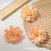 Decoración de ramo de flores artificiales de alta gama estilo crema para sala de estar del hogar, mueble de TV, jarrón y arreglo floral de escritorio