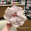 Goma para el pelo de encaje a cuadros fresca y dulce en tres colores, accesorio para el pelo versátil de alta gama para mujer