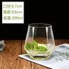 Taza de agua de vidrio con diseño de viento INS para el hogar, creativa, hexagonal, de seis bordes, resistente al calor, con martillo para altas temperaturas, para bebidas y jugos