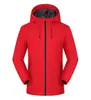 Chaqueta de trabajo impermeable en stock con impresión de logotipo para otoño e invierno, adecuada para empleados corporativos y uso grupal en exteriores, chaqueta de trabajo cortavientos