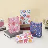 Bolsa pequeña de papel kraft impresa fresca al por mayor bolsa para empaque de regalo de nicho serie estilo pastoral bolsa de regalo