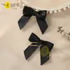 Lazo de Punto 1.5cm Satín de Poliéster con Accesorios de Lazo Decoraciones Hechas a Mano DIY Broche Lazo