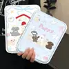 Espejo de maquillaje de cachorro lindo, diseño nuevo, engrosado para uso en casa, viajes y uso al aire libre, resistente a caídas, portátil y de alta definición
