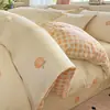Capa de edredom 100% algodão, peça única, 100% algodão, novo modelo 2026, 150x180x200x230, para cama de solteiro ou casal de dormitório