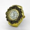 [Ring watch] ebay e outros sites de comércio exterior que vendem personalizado masculino e feminino casais de quartzo criativo anel de relógio por atacado