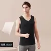 Colete quente de veludo alemão sem costura masculino colete de lã espessada sem mangas colete de algodão base com lixamento em ambos os lados outono 2024 inverno