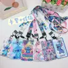 Lanyard Largo Lilo & Stitch Funda Protectora para Tarjeta de Autobús Tarjeta de Comida Estudiantil Control de Acceso al Campus Funda Protectora para Documentos