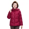 Abrigo de Invierno Grueso con Terciopelo para Mujer 2026 Tallas Grandes 40s 50s Abrigo de Invierno para Madre Chaqueta de Algodón Cálida Elegante Holgada