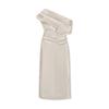 Ap25333-1-25 Novo Estilo Verão Estilo Coreano Sexy Sexy Ombro Único Cintura Franzido Vestido