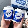 Copo de Café Descartável Espessado Antiescaldante Camada Dupla Copo de Papel com Tampa Celebridade da Internet Bonito Embalagem para Viagem Copo para Uso Comercial