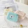 Porta Sabonete Plástico Desenho Animado para Casa Porta Sabonete Animal Fofo Rack de Armazenamento Banheiro Sem Acúmulo de Água Drenagem Suporte para Porta Sabonete