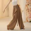 Pantalones de Danza para Mujer, Ropa de Danza Moderna, Estilo Nuevo, Sueltos y Fluidos, Danza Clásica China, Pantalones de Pierna Ancha para Adultos, Tallas Grandes