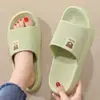Pantuflas de baño, portátiles, (cai shi gan - se siente como pisar caca, un término coloquial para muy suave y cómodo), hotel, casa, pantuflas de interior, pantuflas de ducha, para mujer, dormitorio, artículo popular, antideslizante, para niña, pantuflas de verano