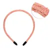 Presilha de cabelo infantil estilo coreano com strass, cor rosa cebola, lantejoulas, doce, simples, glitter, rosa, para prender o cabelo, fina, feminina, fonte