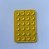 Em Estoque 24 Peças Ventosa de Silicone Antiderrapante Capa de Celular Portátil Suporte para Celular Quadrado Borracha de Silicone Unilateral