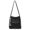 2025 Nueva Moda Bolso Cubo Casual de Hombro para Viajes Diarios Bolso Tote de Cuadros Simple y Moderno Bolso de Gran Capacidad para Mujeres
