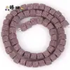 Piedra Volcánica Cuadrada Roca Volcánica 6-7Mm/8*8Mm Accesorios para Joyería Pendientes Pulseras Hechos a Mano DIY