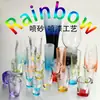 Vidrio Arenado de Color Barra de Bar Discoteca Personalizada Cóctel Personalización Taza para Bebidas Escarchada Vaso de Agua Copa de Vino