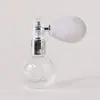Nuevo Diseño Botella de Polvo de Vidrio Prensado con Airbag 10ml Botella Pulverizadora de Polvo de Gama Alta Personalizada por el Fabricante