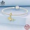 Colgante Original León Dominante Aifulu Plata de Ley S925 Accesorios para Joyería Animales con Cuentas DIY Accesorios Venta al por Mayor