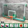 Aro de Baloncesto de Pared Tablero de Baloncesto Estándar Tablero de Baloncesto de Vidrio Templado Tablero de Baloncesto para el Hogar Interior Exterior Aro de Baloncesto de Pared Exterior