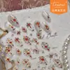 Tomoni&Não Perca os Adesivos de Unha Gilt Novos Adesivos de Unha Chinoiserie Estilo Luxo Acessível Material para Joias Colar de Geléia