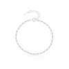 Pulsera coreana estilo coreano diseño de moda personalizado hecho a mano minimalista con forma de cubo de coche plata esterlina S925 joyería para mujeres