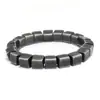 Bestseller transfronterizo: Pulsera simple de cuentas para hombre con cuentas redondas elásticas y diseño cuadrado, accesorio versátil y moderno