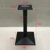Pé de Mesa Restaurante Ocidental Ferro Fundido Suporte de Aço Inoxidável Loja de Chá de Leite Placa de Rocha Mármore Suporte de Barra Suporte de Pé de Mesa Atacado