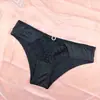Tanga de Malla de Encaje Europeo y Americano Empalmado para Mujer Suministro Exclusivo de Comercio Exterior Hueco Frontal Cobertura Completa de Cadera Ropa Interior para Mujer