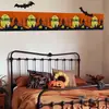 Faixa de decoração de Halloween transfronteiriça, Adereços de fantasia para festa de Halloween, Serpentinas de franja de castelo de casa mal-assombrada