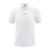 Camisa Polo Masculina de Verão Sem Costura Camiseta de Manga Curta Roupas de Grupo Personalizadas Masculinas Logo Estampado Roupas de Trabalho Slim Fit