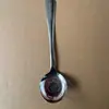 Cuchara de acero inoxidable con fondo plano de capibara, linda cuchara de sopa para el hogar, cuchara redonda, cuchara de acero inoxidable engrosada, cuchara de comedor estilo occidental, diseño profundizado