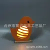 Pollito de Pascua Decoración Festival de Pascua Luz Nocturna LED de Madera