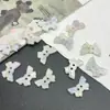 Botones coloridos pequeños de peces, mariposas, monedas, nubes, estrellas, triángulos, de dos agujeros irregulares y color degradado para ropa de niños y mujeres DIY