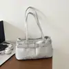 2026 principios de otoño nuevo moda elegante diario para ir al trabajo simple estilo coreano color liso versátil bandolera debajo del brazo al por mayor bolso de mujer