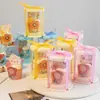 Decoración de Cupcake de Dibujos Animados para el Día del Niño Caja Mini Pastel de Cumpleaños para Jardín de Infancia Caja de Empaque Redonda de 2 Pulgadas