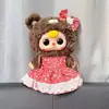 [Solo para Ropa de Bebé] Bebé de Tres Años Muñeco de Peluche Grande de Vinilo 400% Ropa de Bebé Vestido de Primavera Traje Dulce y Lindo