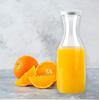 Botella de jugo de 1500 ml botella de leche 50 oz tapa redonda sellada botella de agua fría recipiente de plástico transparente botella nueva para bebidas