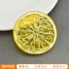 Accesorios para Exhibición de Ventanas de Limón Suave, Piezas de Decoración de Frutas Rebanadas de Plástico, Rodajas Falsas de Fresa, Imitación Realista
