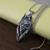 Pingente de aço titânio retrô hip hop moda europeia e americana personalidade homens e mulheres punk aço inoxidável pingente colar decoração XGN1994
