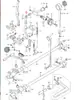 Piezas para Máquina de Coser Industrial Juki Computarizada de Mesa Plana Cortahilos Automático Palanca de Alimentación Inversa Ajuste de Longitud de Puntada