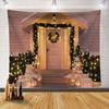 Amazon gran oferta Navidad tela colgante decoración hogar sala de estar habitación tapiz tela de fondo para fiesta de Navidad