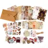Dream Dance Papel Série Fumaça Clara Pacote de Material Vintage Decoração de Diário Artístico Fundo Notas Adesivas Adesivos 30 Folhas 6 Designs