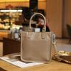 Bolsa Tote Fashion para Mulheres 2026 Novo Modelo Couro Tatuado Vegetal de Primeira Camada Bolsa Feminina Casual Bolsa de Mão de Couro Genuíno Bolsa Transversal 6661