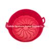 Air Fryer Special Bowl de silicone resistente a alta temperatura Binaural reutilizável Utensílios de panificação Un-Stick Silicone Pan
